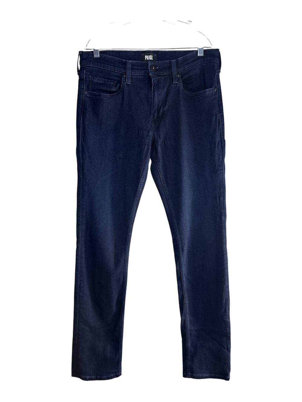 PAIGE Federal Men’s Jeans 33x33 Slim Straight Dark Wash Stretch Denim